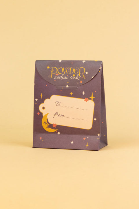 Powder Cancer Zodiac Ankle Socks