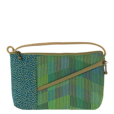Maruca Tomboy Small Crossbody Chevron Green