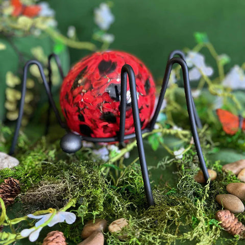 Kitras Nature’s Whimsy Orb Ladybird Red