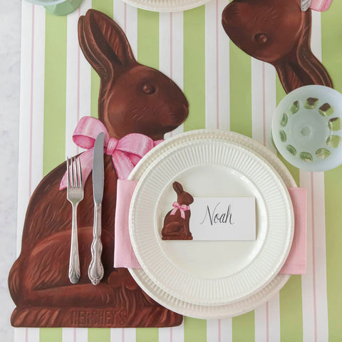 Hester & Cook Die-Cut Hershey’s Chocolate Bunny Placemats