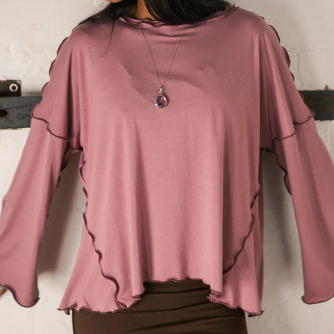 Angelrox Truly Bell Sleeve Top - Multiple Colors Available