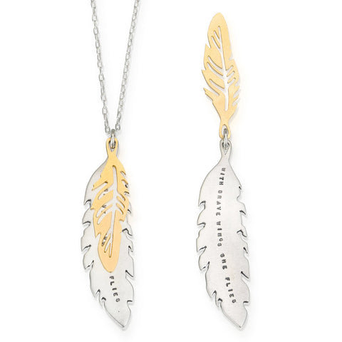 Kathy Bransfield “With Brave Wings…” Necklace
