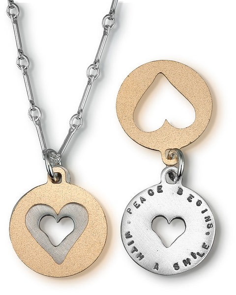 Kathy Bransfield Mother Teresa Peace Necklace