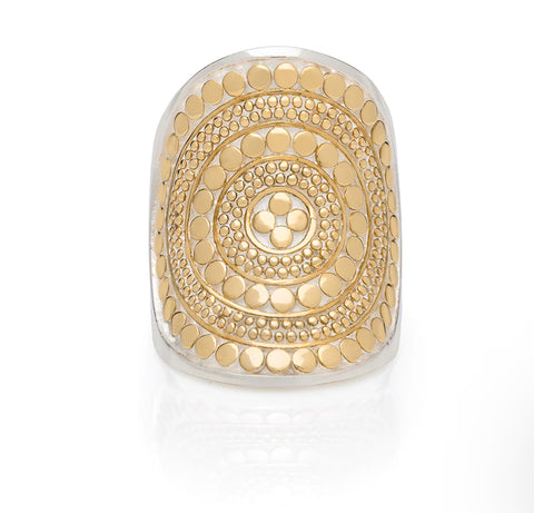 Anna Beck Classic Saddle Ring - Gold