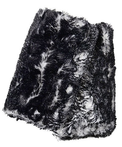 Pandemonium Fingerless Faux Fur Gloves Reversible Multiple Color Combos Available