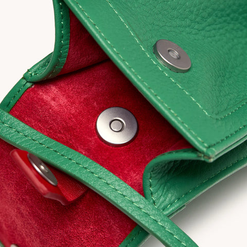 Hammitt Sunny Carrier Lime Zest/Brushed Silver Crossbody