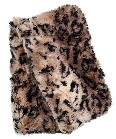Pandemonium Fingerless Faux Fur Gloves Reversible Multiple Color Combos Available