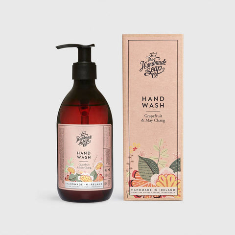 THE HANDMADE SOAP COMPANY HAND WASH - GRAPEFRUIT & MAY CHANG - 300ML