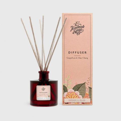 THE HANDMADE SOAP COMPANY DIFFUSER - GRAPEFRUIT & MAY CHANG - 180ML