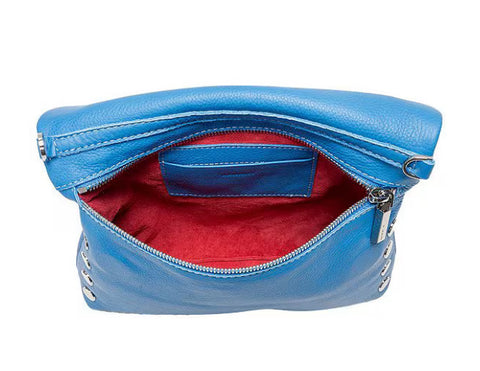 Hammitt VIP Medium Hydrangea Pebble/Silver Crossbody/Clutch