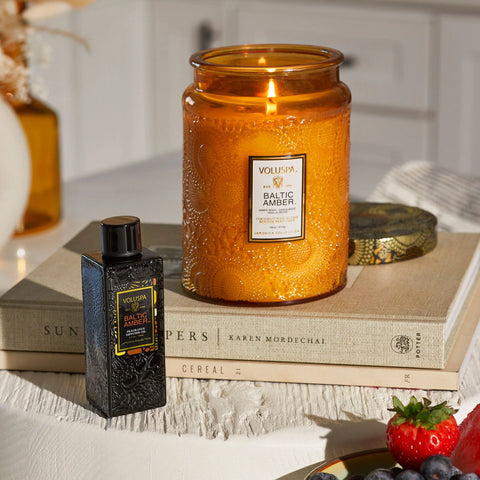 Voluspa Baltic Amber Large Jar Candle