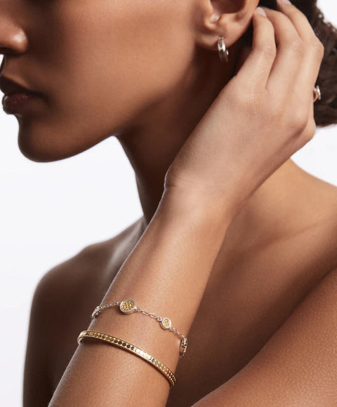 Anna Beck Classic Station Bracelet - Gold & Silver