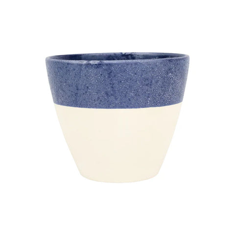 NEW Vietri Viva Garden Cobalt Reactive Large Cachepot