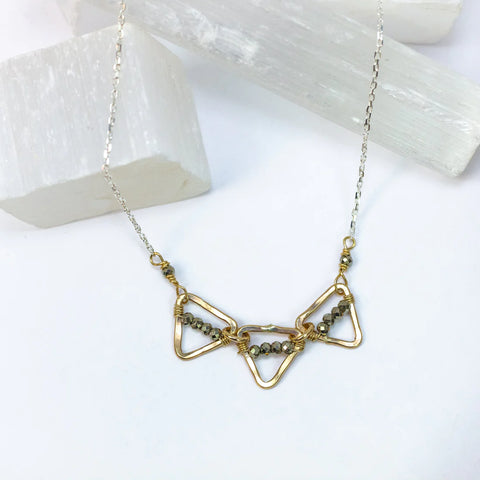 Laura J Pyrie Banner Necklace