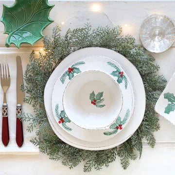 Vietri Lastra Evergreen Salad Plate