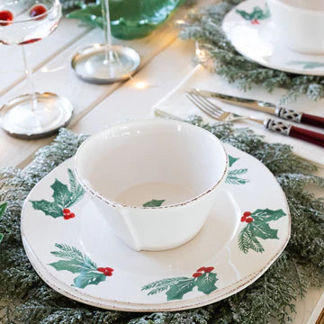 Vietri Lastra Evergreen Stacking Cereal Bowl