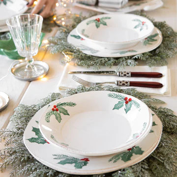 Vietri Lastra Evergreen Pasta Bowl