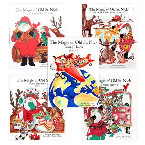 Vietri Old St. Nick Children’s Book Set
