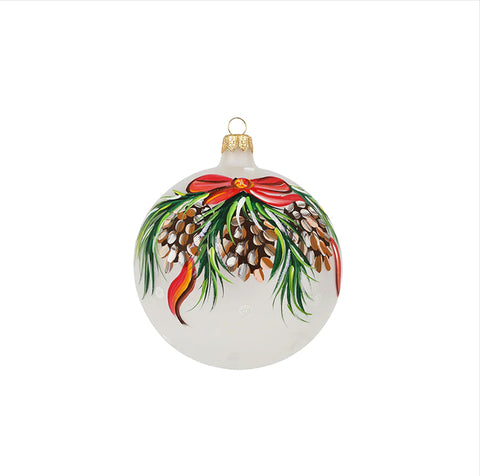 Vietri Pinecones Garland Ornament