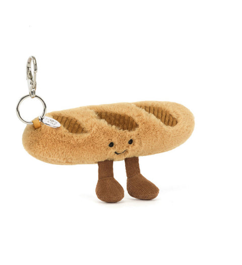 JELLYCAT AMUSEABLE BAGUETTE BAG CHARM