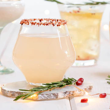 Vietri Contessa Clear Stemless Wine Glass