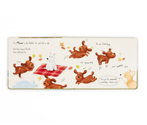 JELLYCAT MUNRO IN THE MIDDLE BOOK