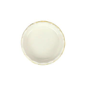 Vietri Italian Bakers Cappuccino Pie Dish