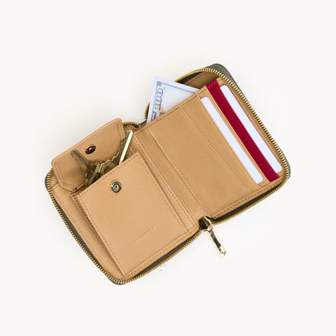 Hammitt 5 North Meadow Weave/Gold Wallet
