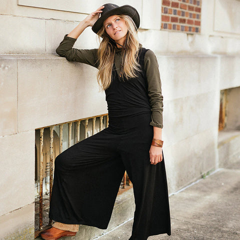 Angelrox Farmer Jumpsuit Black