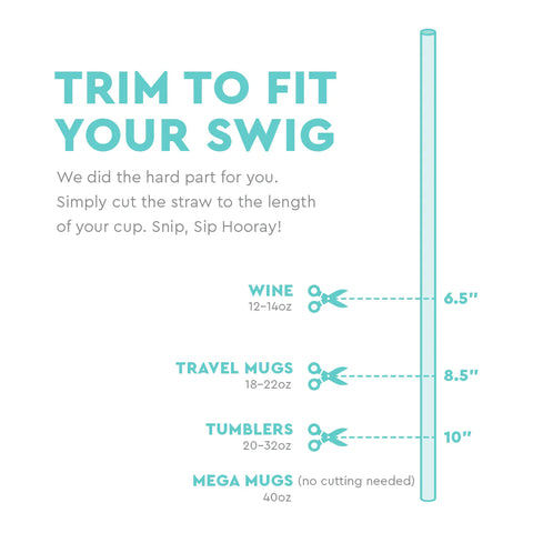 Swig Sea Swirl Straw Toppers