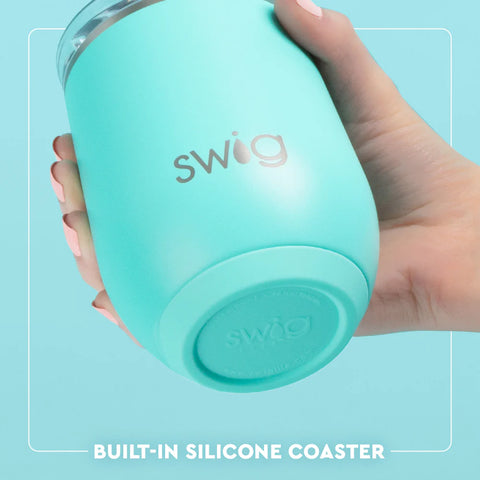 Swig Sea Swirl Stemless Wine 12oz
