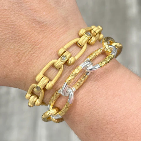 Tat2 Designs Gold Brioni Horseshoe Bracelet