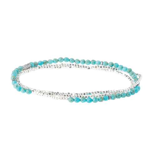 Scout Delicate Stone Turquoise/Silver - Stone of the Sky