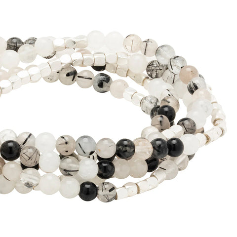 Scout Stone Wrap Tourmalinated Quartz - Stone of Protection