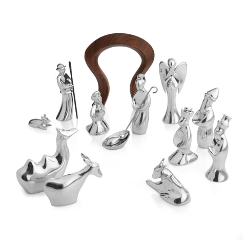 Nambe’ Miniature Nativity - Shepherd and Lamb
