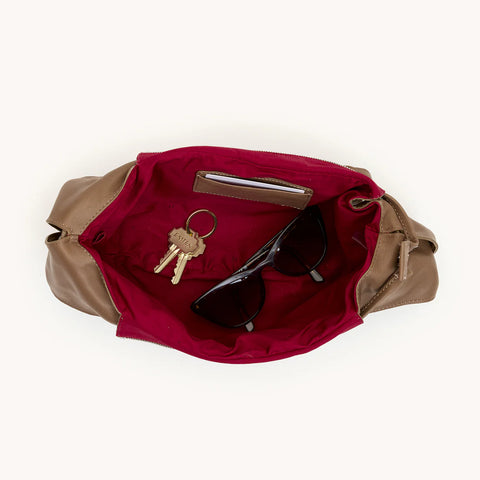 Hammitt Tom Zip Medium Dune Shoulder Bag