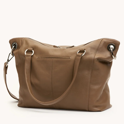 Hammitt Daniel Dune Large Leather Satchel