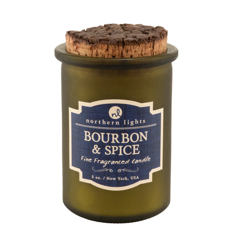 Northern Lights Bourbon & Spice Jar Candle