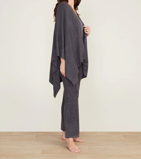 Barefoot Dreams CozyChic Lite® Weekend Wrap Carbon