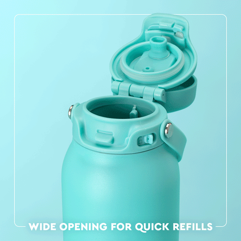 Swig Brite Stripe EZ Fill Bottle 32 oz