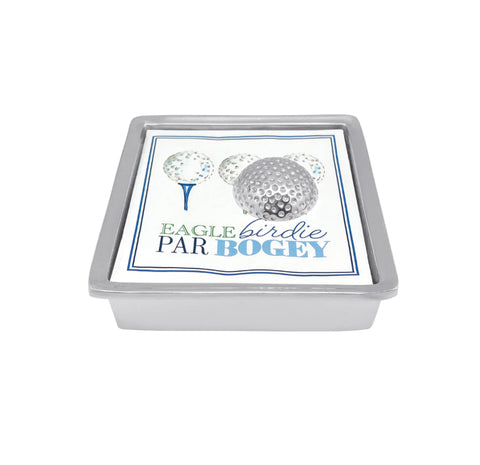 Mariposa Golf Ball Signature Napkin Box Set