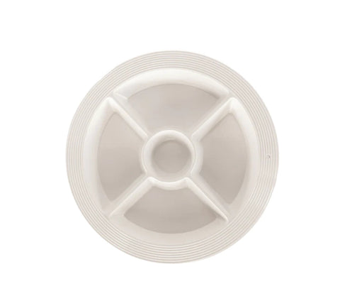 NEW Nora Fleming Pinstripes Melamine Divided Dish