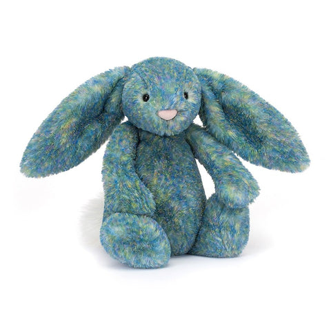 JELLYCAT BASHFUL LUXE BUNNY AZURE - MEDIUM