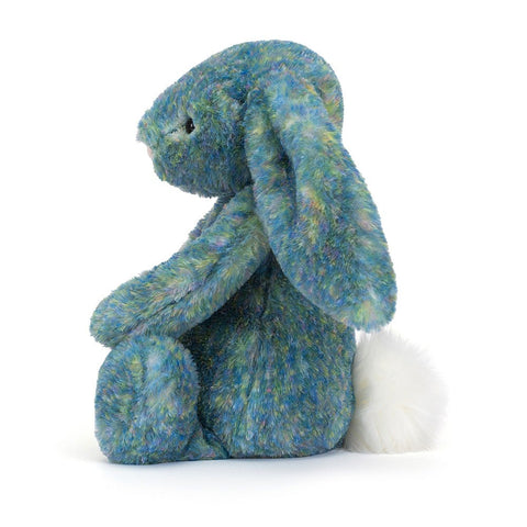 JELLYCAT BASHFUL LUXE BUNNY AZURE - MEDIUM
