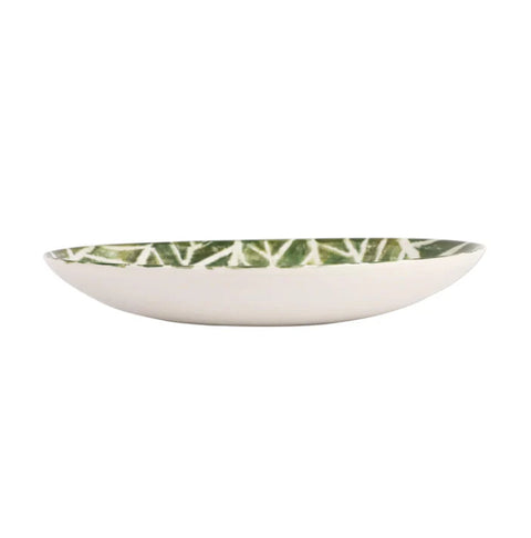 Vietri Foresta Primavera Geometric Serving Bowl