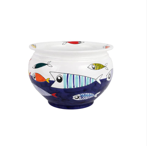 Vietri Pesce Pazzo Medium Cachepot