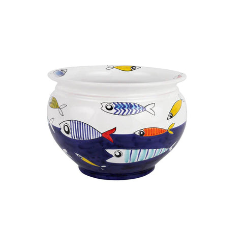 Vietri Pesce Pazzo Medium Cachepot