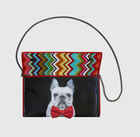 Kent Stetson French Bulldog HandBag