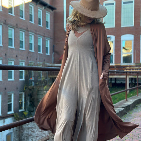 Angelrox Farmer Jumpsuit Champagne Shimmer