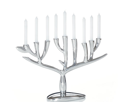 Nambe Tree of Life Menorah